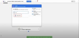 Search for and select PayPal Zettle as the trigger app.