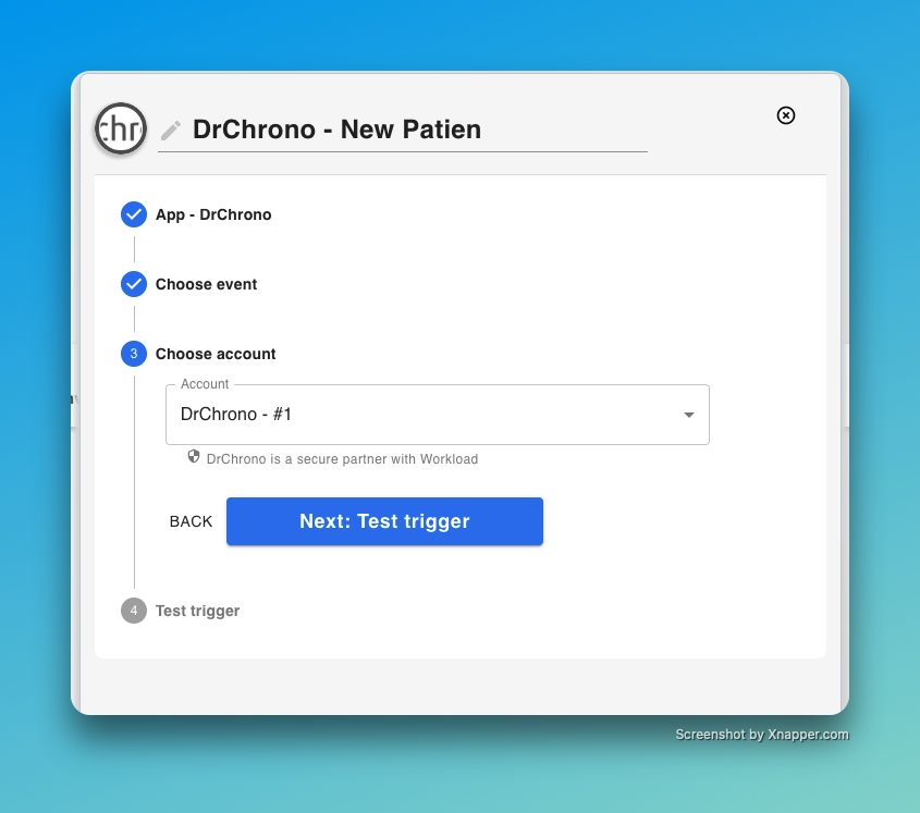 How to set up the DrChrono integration with Workload | Workload ...