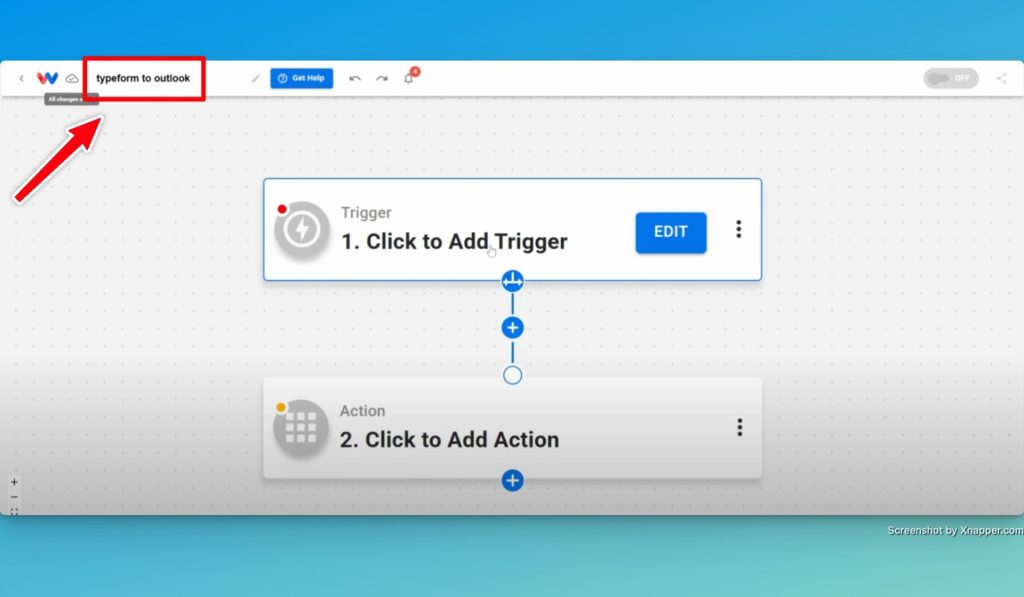 Give your workflow a unique title.